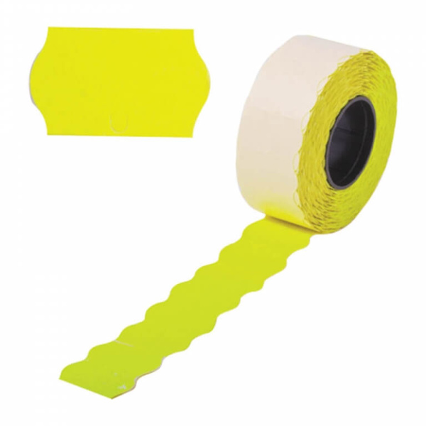 01_Этикет-лента МЕТО волна 26х12 (700эт.х200рол) желтая