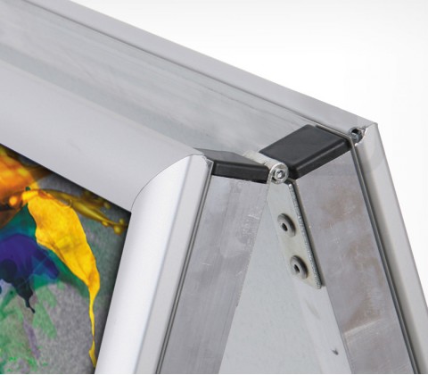 03_Штендер с рамами из алюминиевого клик-профиля A-STAND