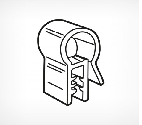 03_Схема_Клипса для крепления вывесок на прутьях SGW