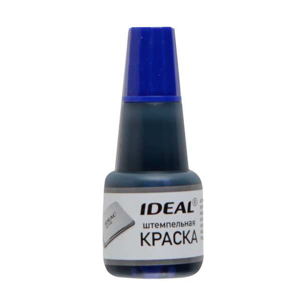 00_Краска штемпельная TRODAT IDEAL 7711, 24 мл, на водной основе, синяя