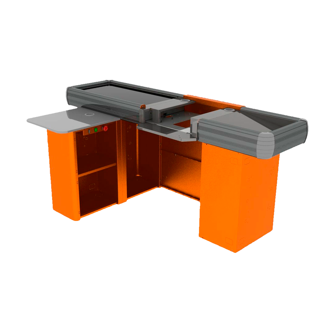 Кассовые боксы 2060 СУПЕРМАРКЕТ (с транспортером)