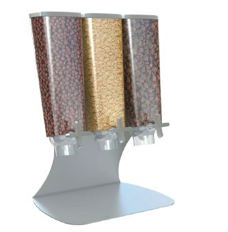 03_Настольная подставка под гравитационный контейнер DIAMOND STAND TRIO