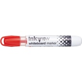 Маркер для белой доски InkView PWB-202 (стираемый), пулевидный наконечник 0,8-2,2мм, Красный