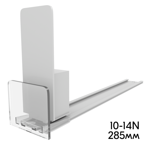 sk_Пружинный толкатель 40х100 мм FORTA MAGNA-2 10-14N, с ограничителем 55х56 мм, 10-14 ньютонов, 285 мм