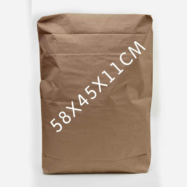 01_Мешок Клапанный (Закрытый) 450х580х110 мм, двухслойный, Бурый