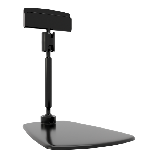 sk_Держатель ценника шарнирный на подставке DELI  50 мм FOT-CLIP, Черный