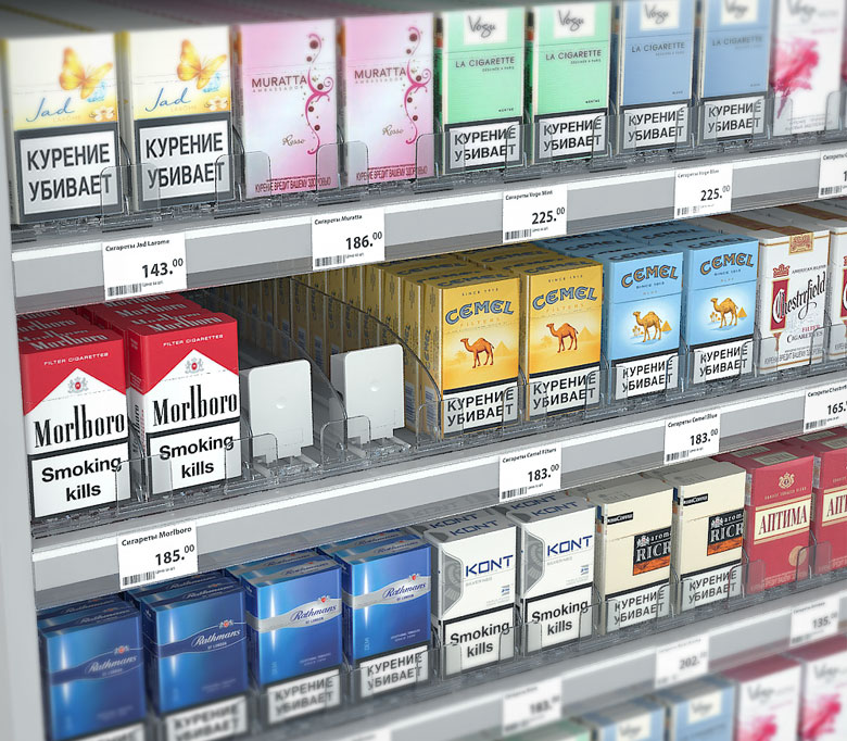 05_Пружинный толкатель 38х50мм FORTA NORMA-0 4-8N, 4-8 ньютона, без ограничителя, 485мм, серый