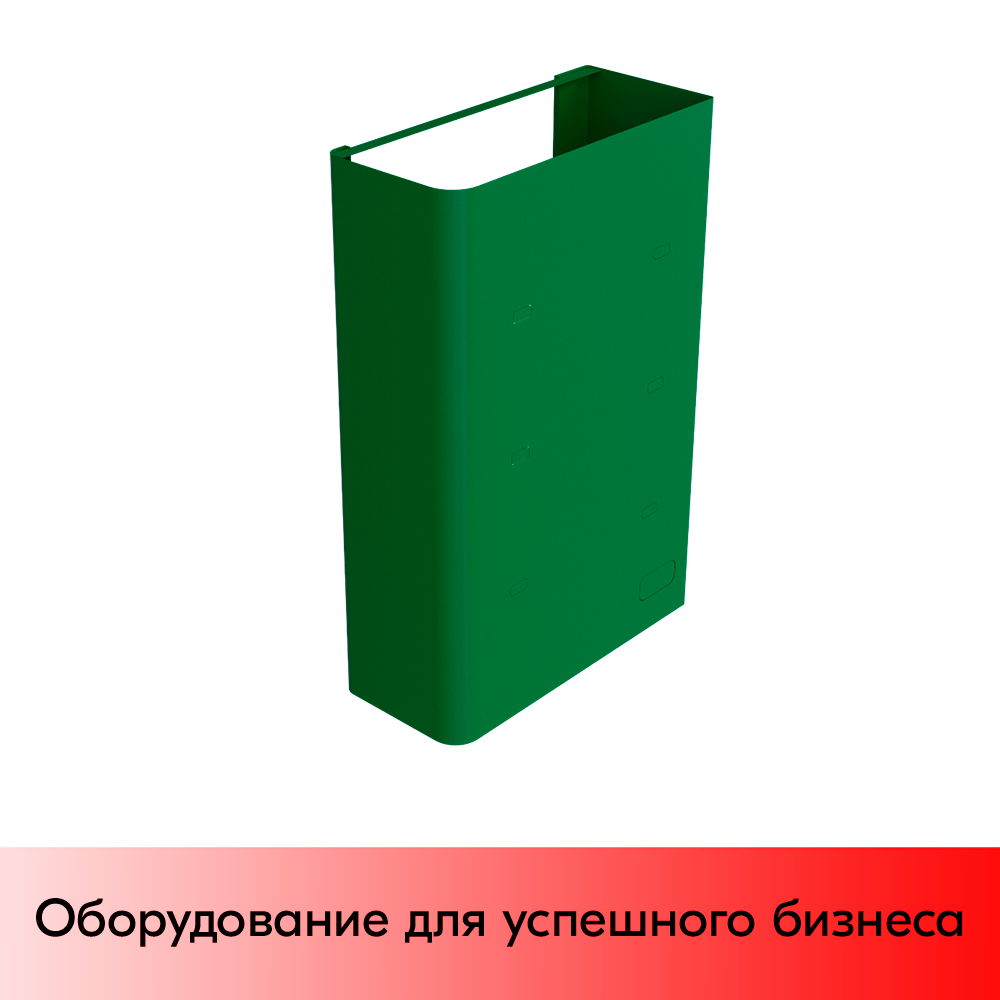 01_Тумба для кассового бокса МИНИМАРКЕТ и МИНИМАРКЕТ PLUS, RAL6029, Зеленый