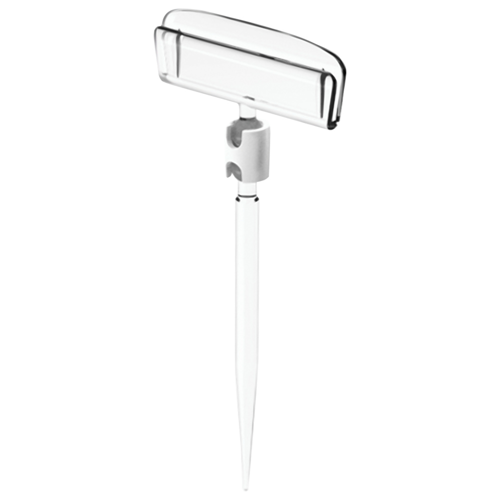 6_Шарнирный ценникодержатель-иголка STICK-CLIP, Прозрачный