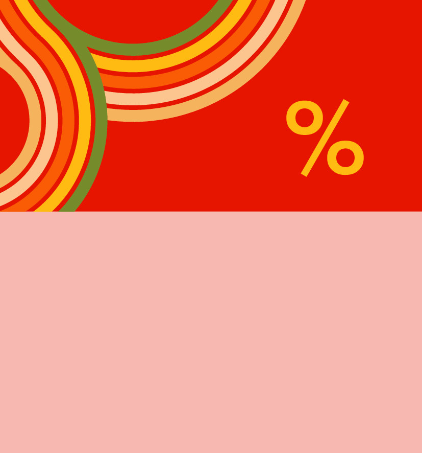 Шелфстоппер STPOS sport из ПЭТ 0,3мм в ценникодержатель, 70х75 мм %, красный тон