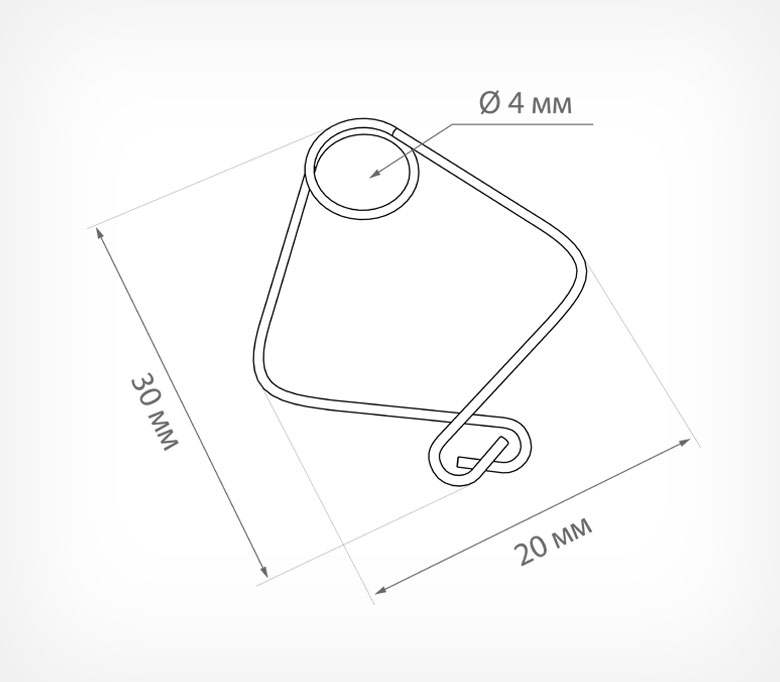 04_Захват металлический раздвигающийся CRAB CLIP