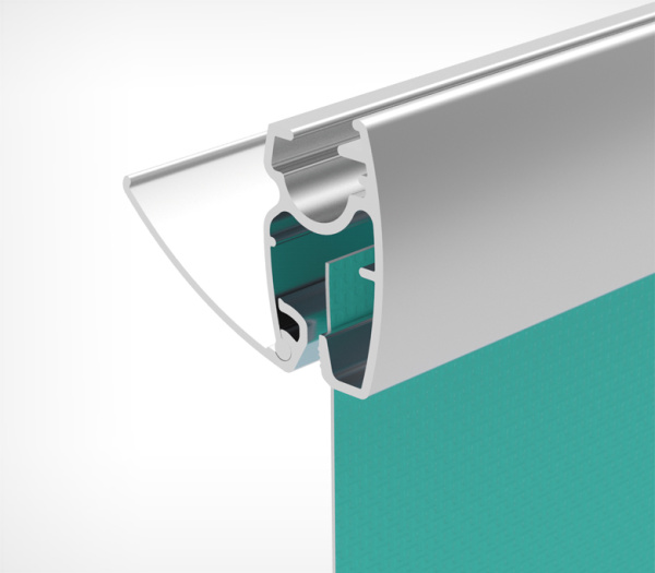 01_Алюминиевый профиль BANNERSNAPPER 600мм