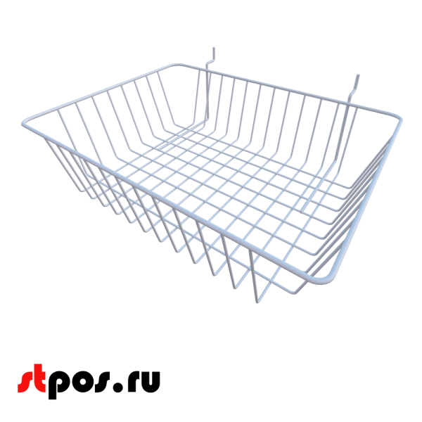 00_Корзина для экономпанели 460х130х345мм навесная для экономпанели и перфорации
