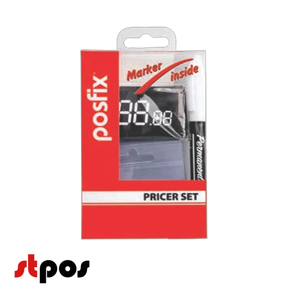 01_Набор ценников с маркером EASY PRICER 2 (ценник-трафарет-36шт,маркер-1шт,ценникодерж.на крючок-10шт)