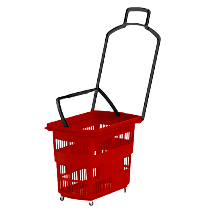 45л Корзины-тележки ПЛАСТИКОВЫЕ
