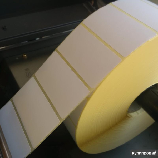 01_Термо-трансферная полуглянцевая этикетка  90х60х500 (90х60 мм,500 шт.)