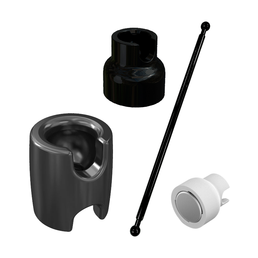 Компоненты шарнирных ценникодержателей