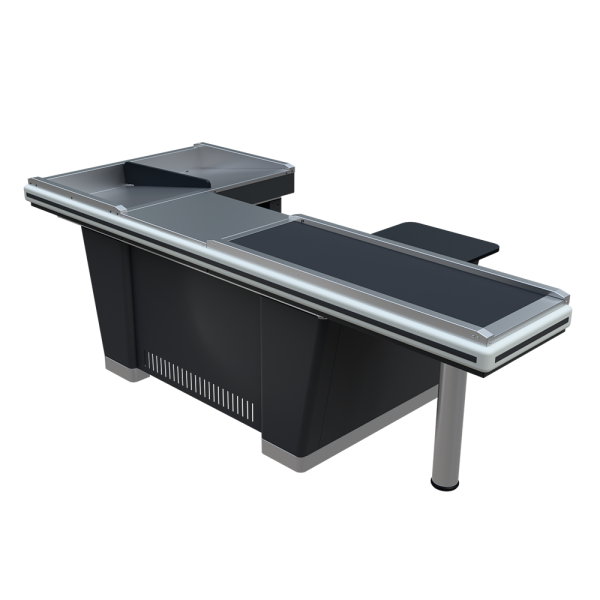 sk_1_Кассовый бокс Stream-XL-260-Т120 (тр-р 120см, ш.нерж.,c выр,шир. нак.),Шагрень,RAL9005 Черный,Левый