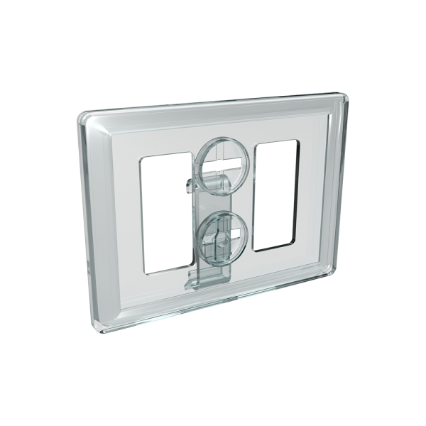 sk_Рамка ТЕХНО А8 прозрачная, прозрачный держатель TECHNO TEGO CLIP