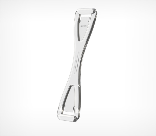 01_Кронштейн соединительный DELI-UNBO 90мм, Прозрачный