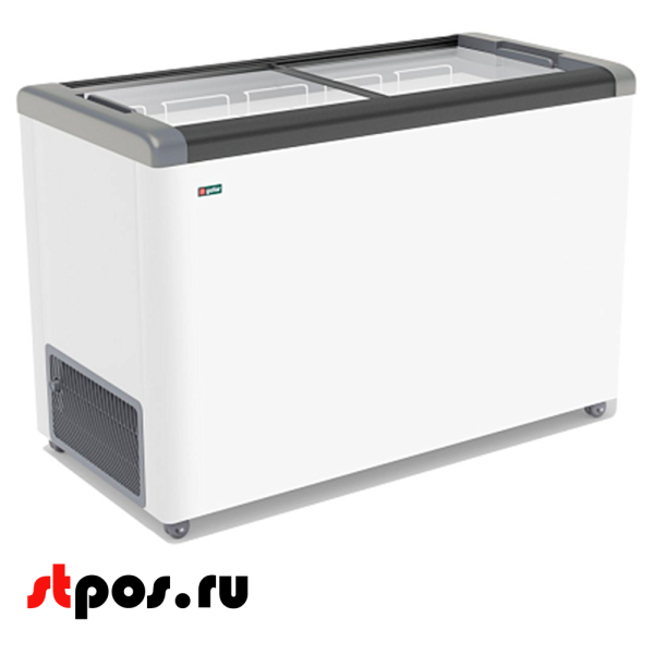 00_Ларь морозильный Frostor GELLAR FG 400 C, 1200х600х840мм, 380 л, Серый