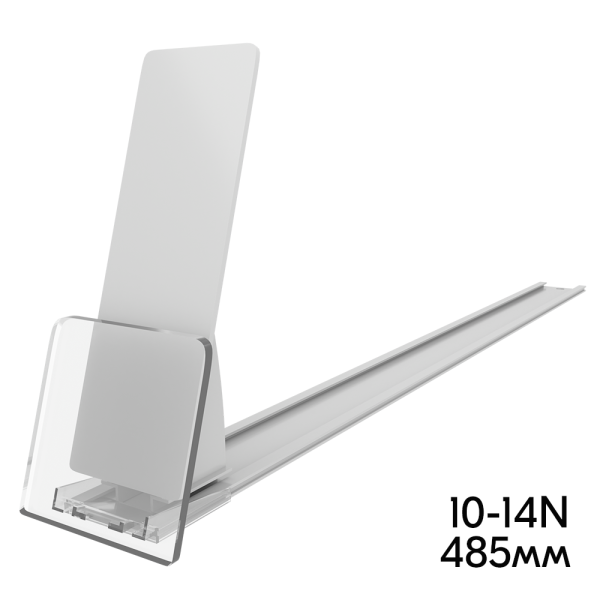 sk_Пружинный толкатель наклонный 44х132 мм FORTA GROSSA-4 10-14N, с но 60х65 мм, 10-14 ньютонов, 485мм