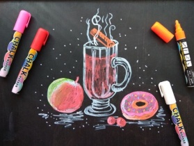 В продаже – радуга: максимум цветов меловых маркеров