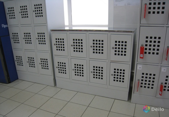 02_Шкаф сумочная со столешницей 8 ячеек