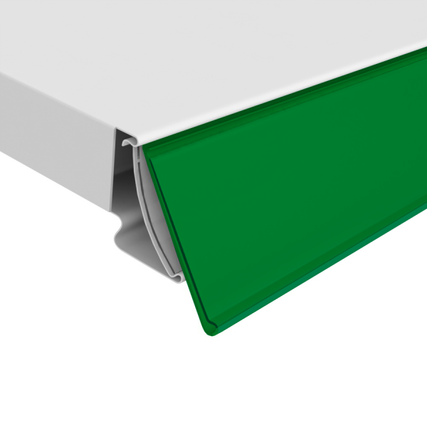 05_Ценникодержатель полочный IP39 ЗЕЛЕНЫЙ