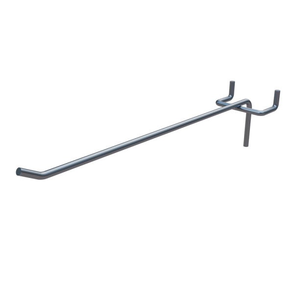 sk_Крючок для перфорации одинарный 250мм, цинк хроматированный, d5мм, шаг 50