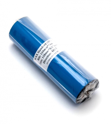 01_Риббон 110x74 OUT WAX (воск) (110мм, 74метра) DL211