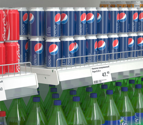 03_Ценникодержатель полочный самоклеящийся DBR52 03_Ценникодержатель полочный самоклеящийся DBR52