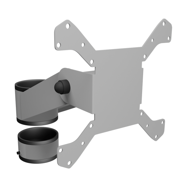 sk_Кронштейн для монитора компактный, Муар, RAL9006 Серый