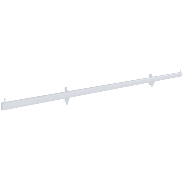 stpos_Штанга пристенная из овальной трубы 30х15 (L-1200мм) GLS.AR 39  Муар, белый