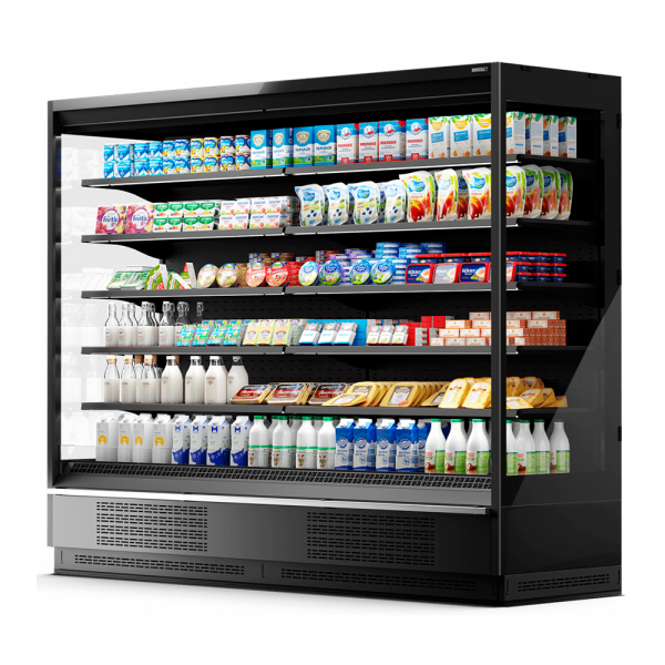 sk_Горка холодильная Dazzl Vega 080 H210 Plug-In 250, 2570х800х2100 мм, 0...+7 °С