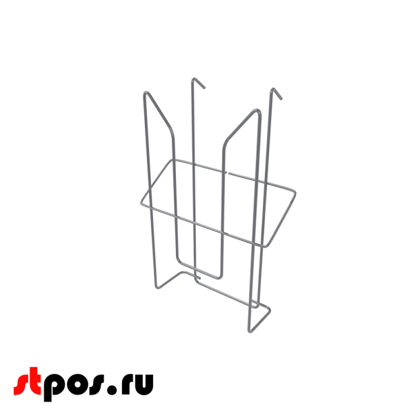 00_Карман 1-3 А4 на перфорацию, серебристый металлик