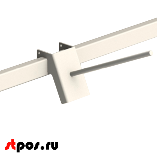 00_Держатель для дисков 200 мм на штангу 30х15 мм, Глянец, RAL9016 Белый