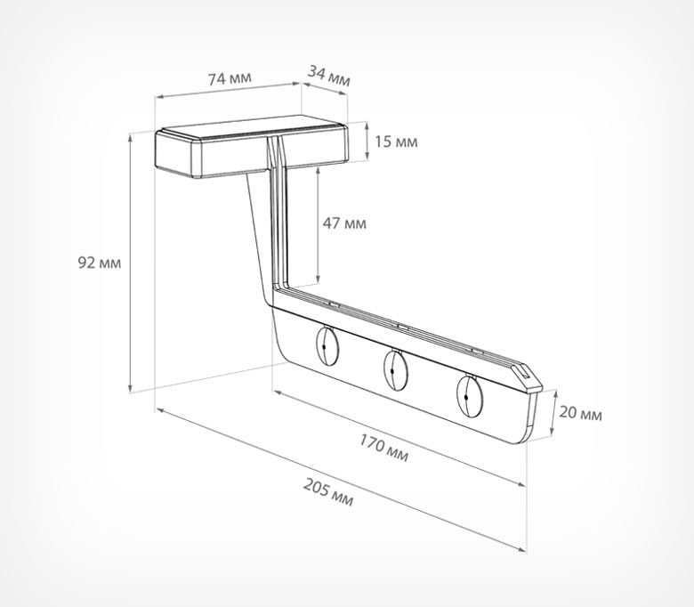 03_Магнитный держатель вывески MGT-SGT-GP