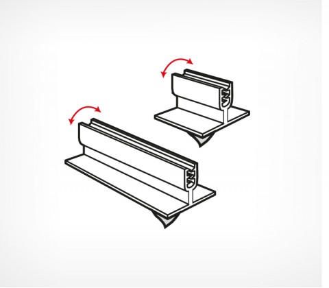 03_Схема_Угловой захват гибкий самоклеящийся на вспененном скотче SGT-FLEX, 25х25, 25х75 мм