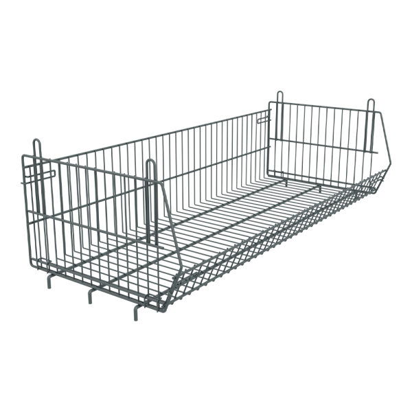 Корзина штабелируемая 1200х500х300 мм, окрашенная RAL7016
