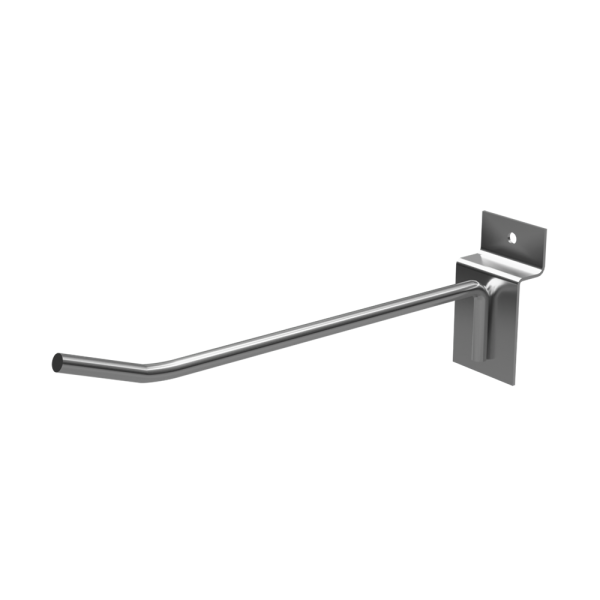 sk_Крючок для экономпанели одинарный, 150мм, d4,8, Хром