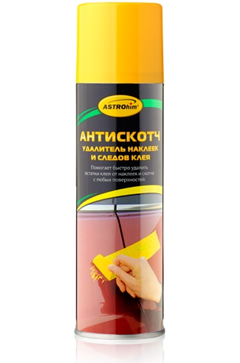 01_Удалитель наклеек и следов клея АНТИСКОТЧ, аэрозоль 335 мл