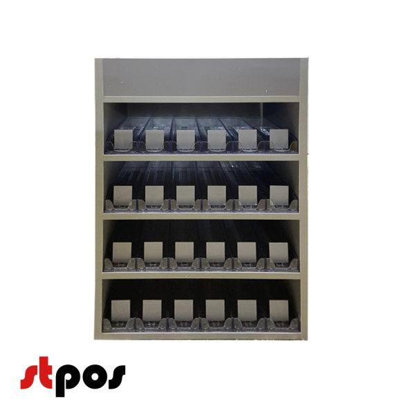 01_Диспенсер сигаретный  настольный ЛДСП, 7 полок по 12 видов, 900х420х1417