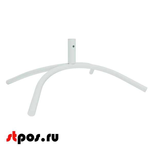 00_Опора Х-образная для вращающейся стойки, RAL9016, Белый