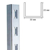 Стойка Global GL 1 2400мм (30х23мм), Хром