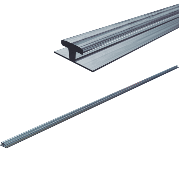 sk_Т-профиль пластиковый для крепления разделителей на полке T-RAIL10, длина  500 мм