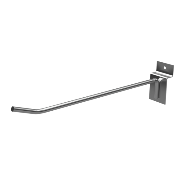 sk_Крючок для экономпанели одинарный, 200мм, d4,8, Хром