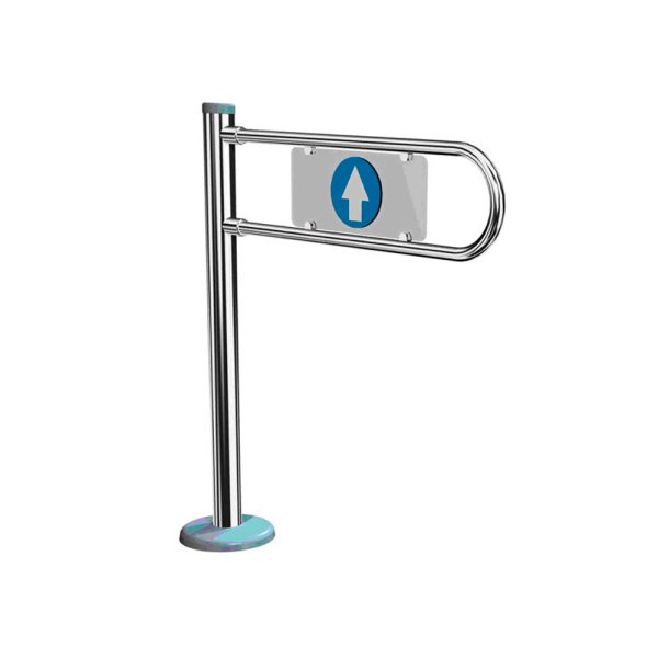 sk_Калитка поворотная с регулируемым пружинным доводчиком 920х750 мм, d60/25мм, Левая