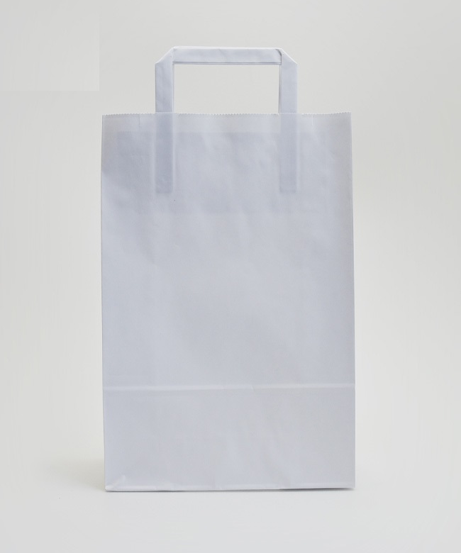 03_Крафт пакет 220х330x80 мм, Белый, Набор 10 шт.