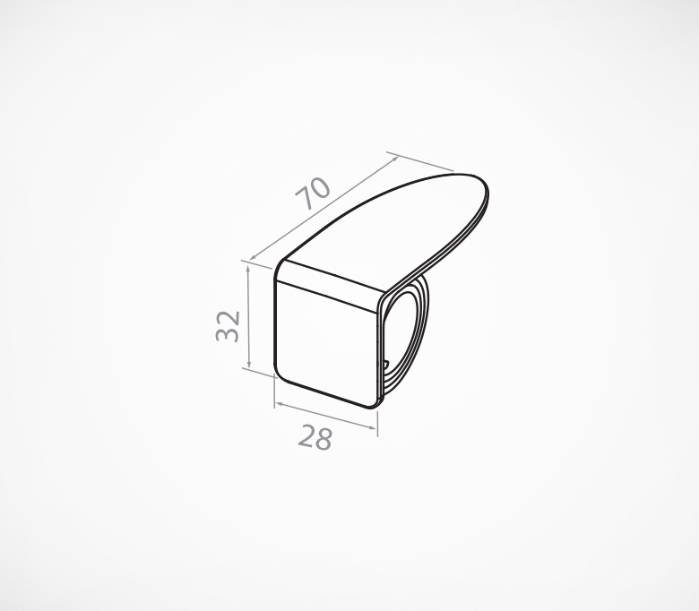 03_Пластиковый держатель-улитка COIL-T